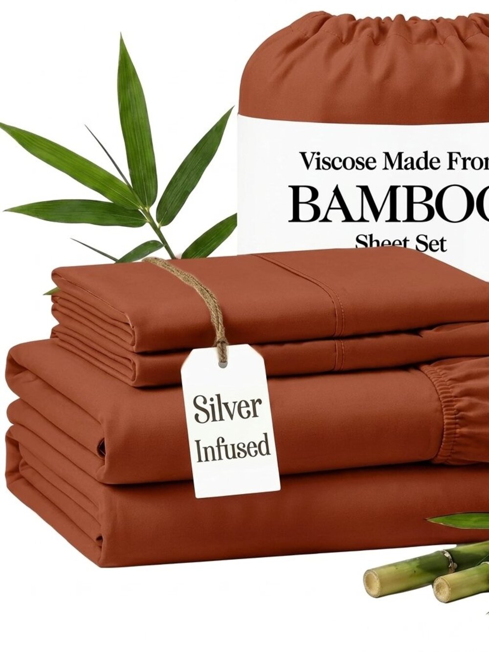 Bamboo-Infused Cooling Sheets